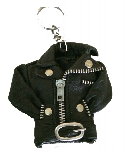 Brando Leather Jacket Key Ring